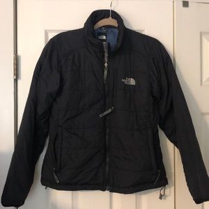 North Face Black down jacket/coat